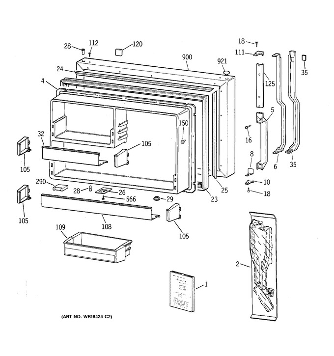 Diagram for CTG25GABPRWW