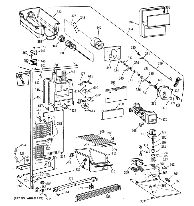 Diagram for CSX22GRBBWW