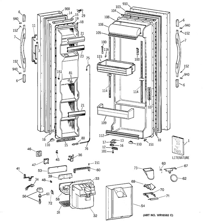 Diagram for CSX25GRBBAA