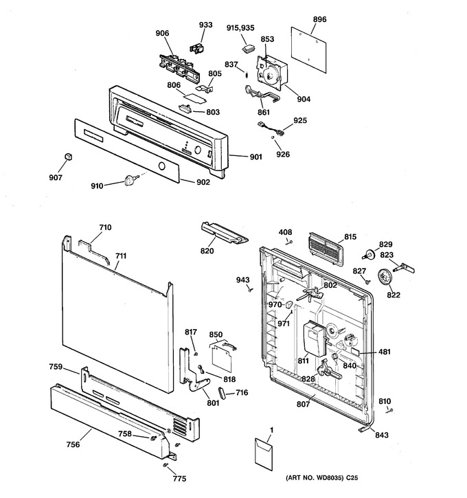 Diagram for GSD3320C02BB