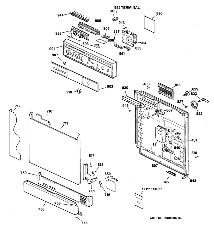 Diagram for GSD3920C05BB