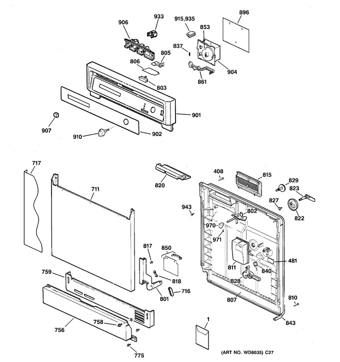 Diagram for GSD3220Z05BB