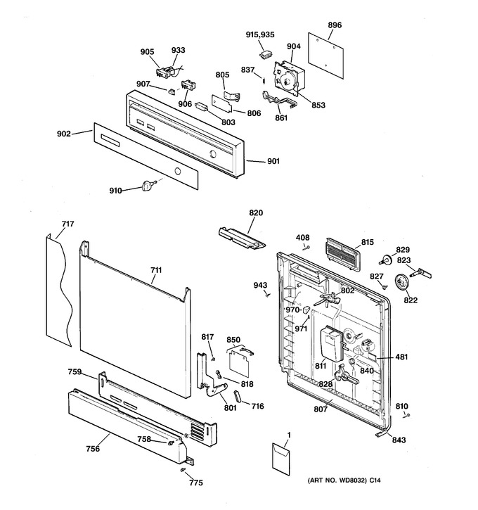 Diagram for GSD2220Z05BB