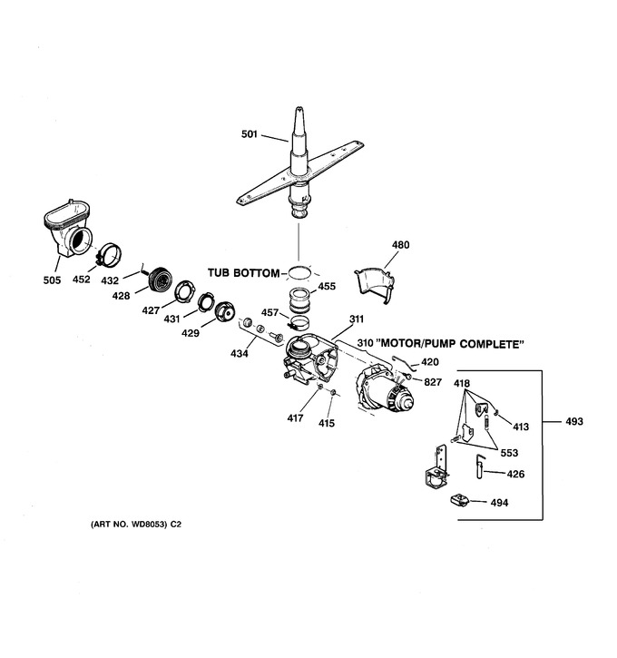 Diagram for GSD3810Z05AA