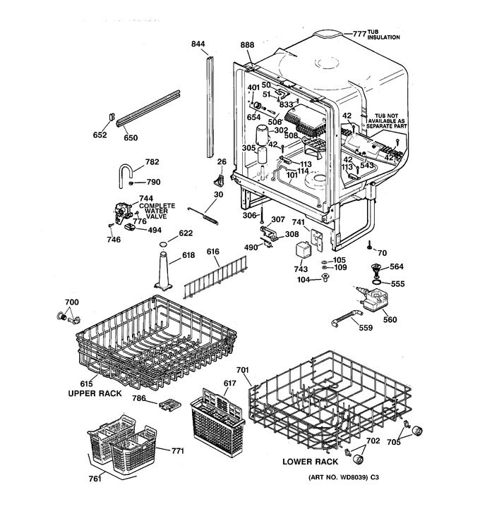 Diagram for GSD4132Z05WW