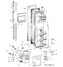 Diagram for 1 - Freezer Door