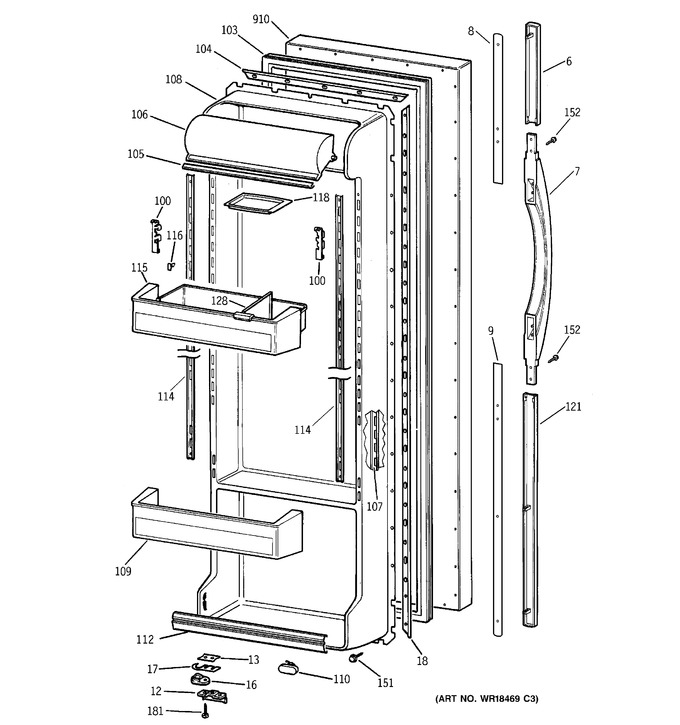 Diagram for TFX25CPCEWW
