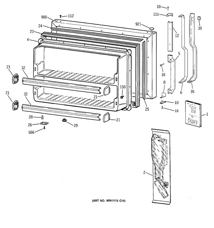 Diagram for CTX18GACDRWW