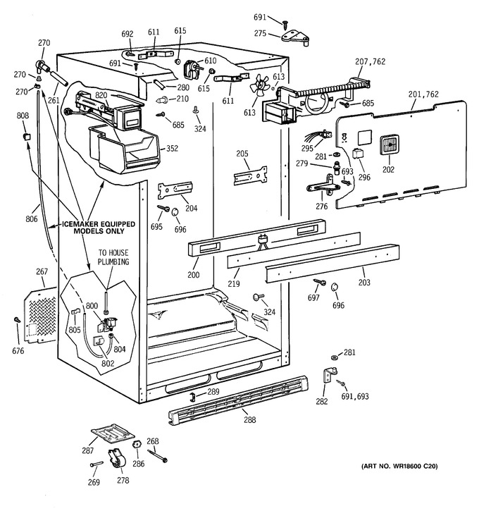 Diagram for CTX18GICDRWW