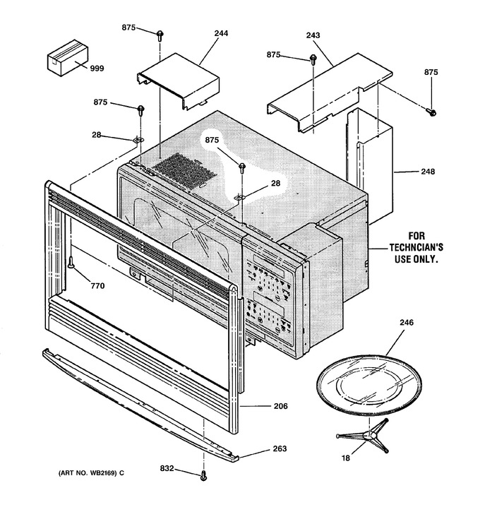 Diagram for JTP85WA2WW