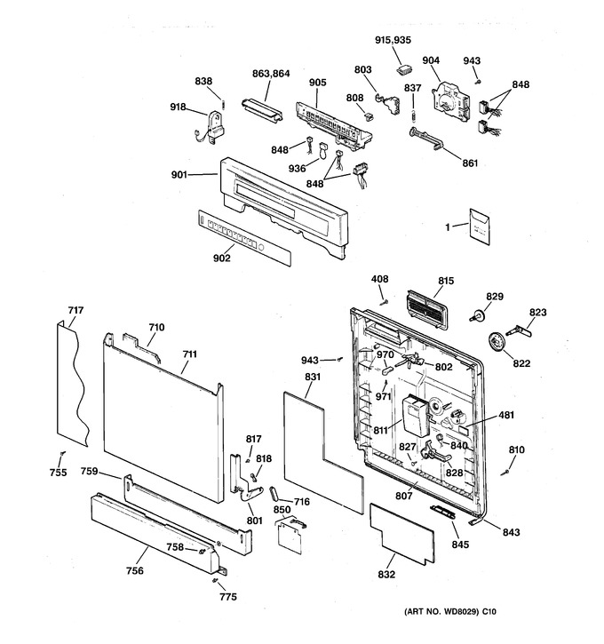 Diagram for ZBD4200D00BB