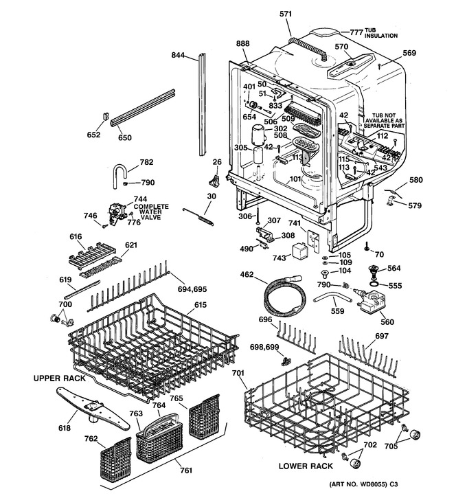 Diagram for ZBD4200D00BB