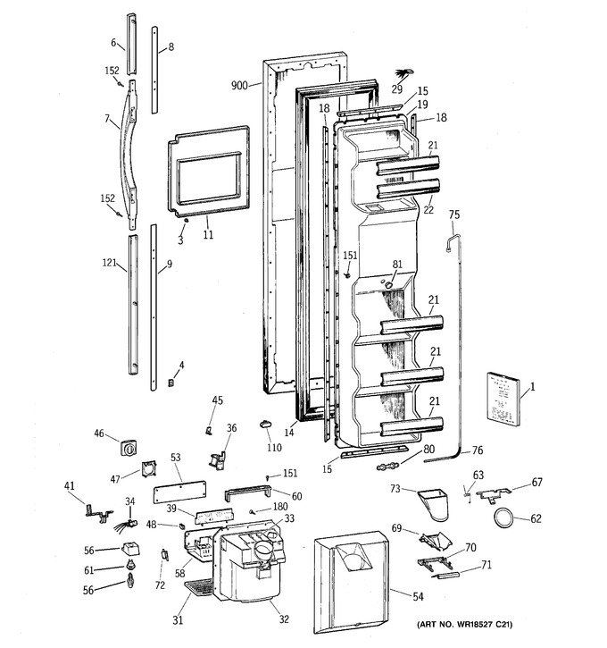 Diagram for TFX26PPDABB