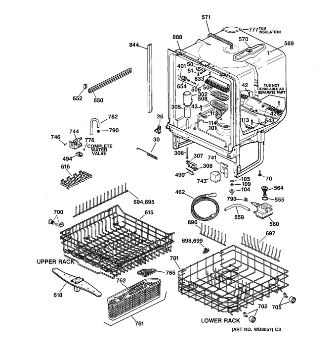 Diagram for GSD5216F01AA