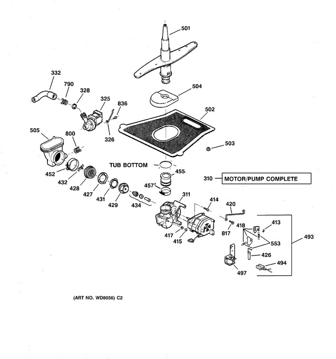 Diagram for GSD5236F01WW