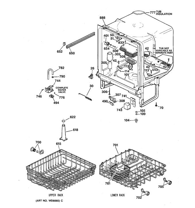 Diagram for HDA3230Z07WW