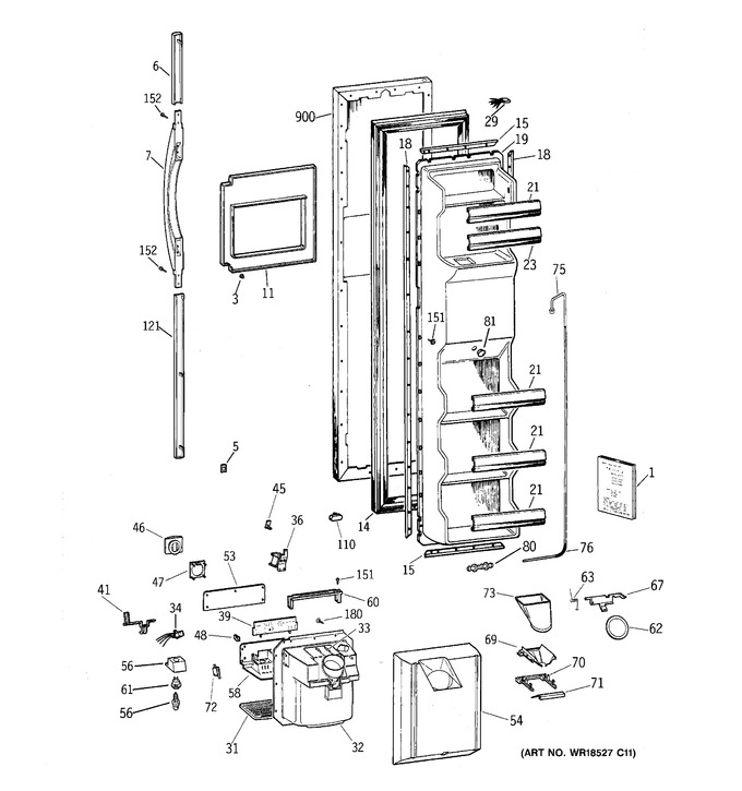 Diagram for TFX26QPDAWW