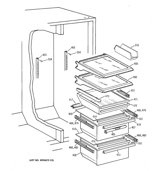 Diagram for TFX26QPDAWW