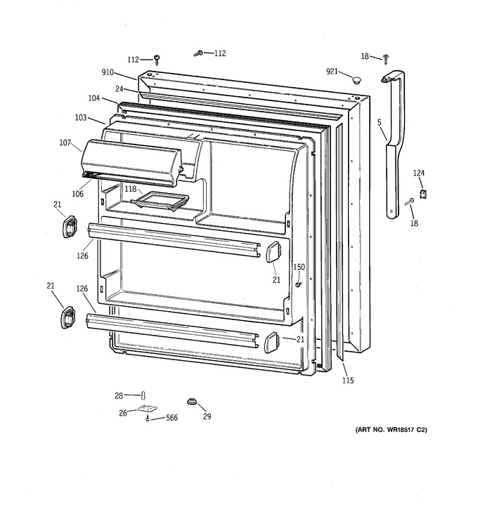 Diagram for TBX18IIDBRAA