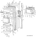 Diagram for 2 - Fresh Food Door