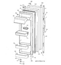 Diagram for 2 - Fresh Food Door