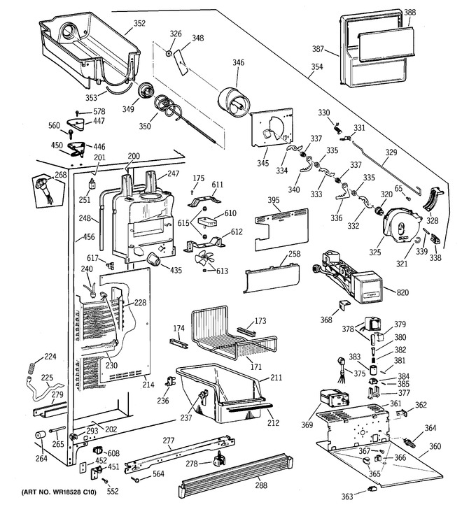 Diagram for TFX25PPBGAA