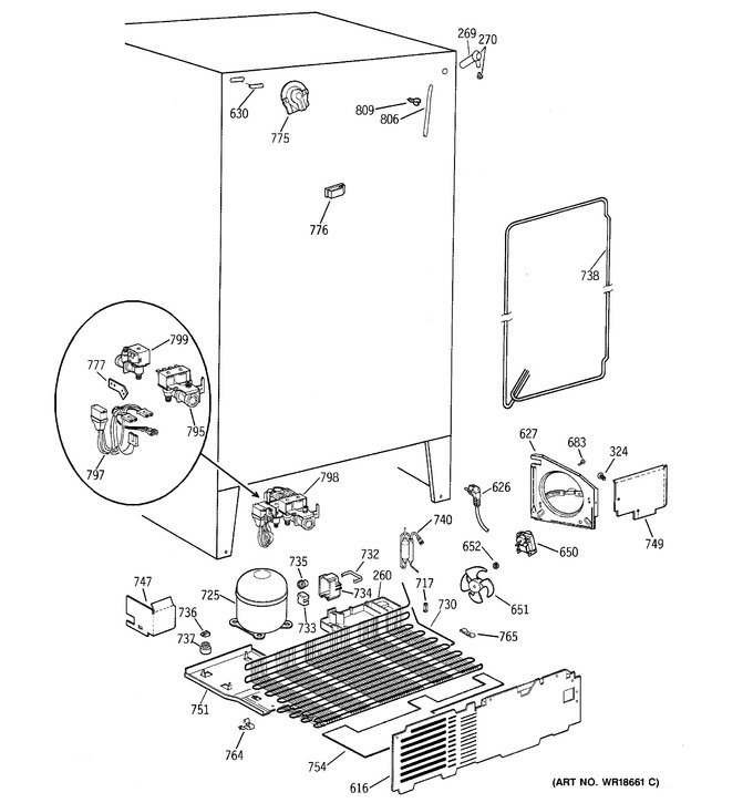 Diagram for TFX25ZPBGBB