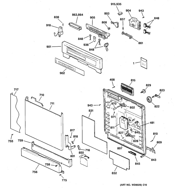 Diagram for GSD5110D01AA
