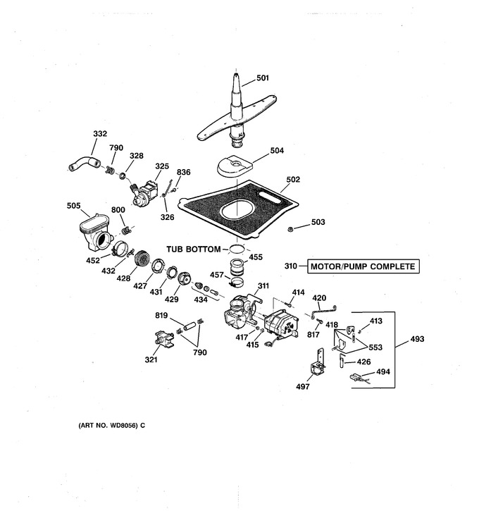 Diagram for GSD5110D01AA