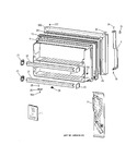 Diagram for 1 - Freezer Door