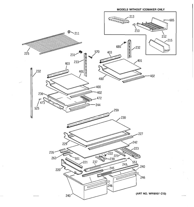 Diagram for TBX18IIDARAA