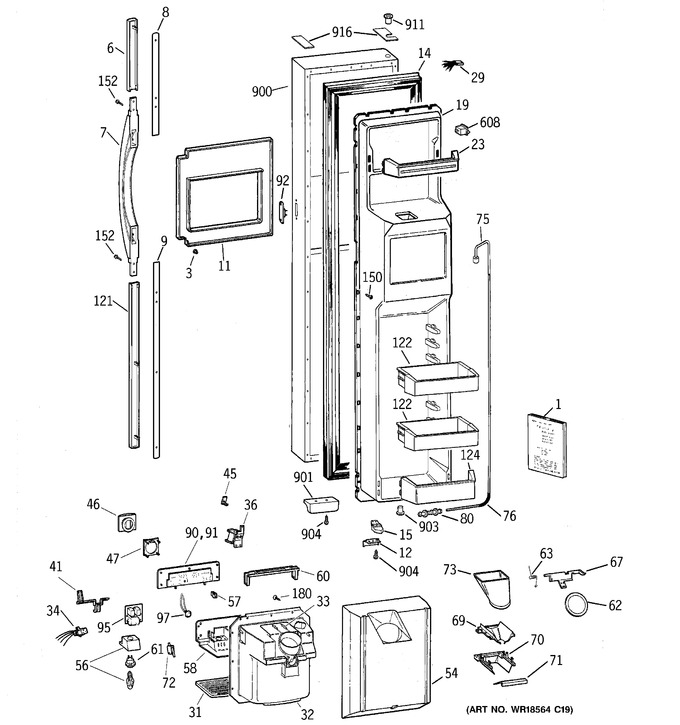 Diagram for TFM30PBBGWW