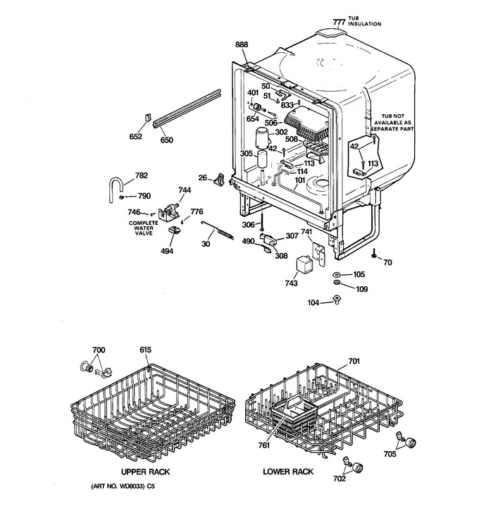 Diagram for GSD2325F00BB