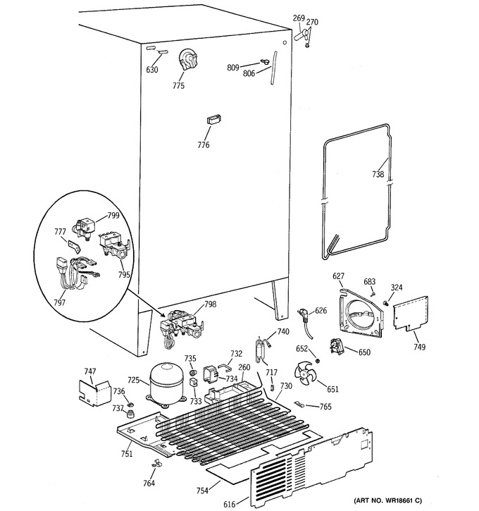 Diagram for TFS25PPBGBS