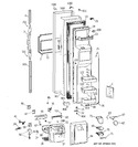 Diagram for 1 - Freezer Door