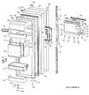 Diagram for 2 - Fresh Food Door