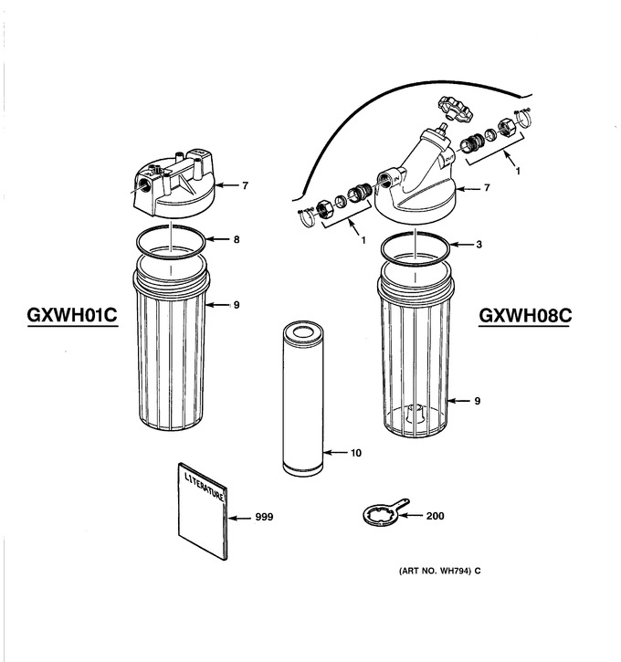 Diagram for GXWH01C