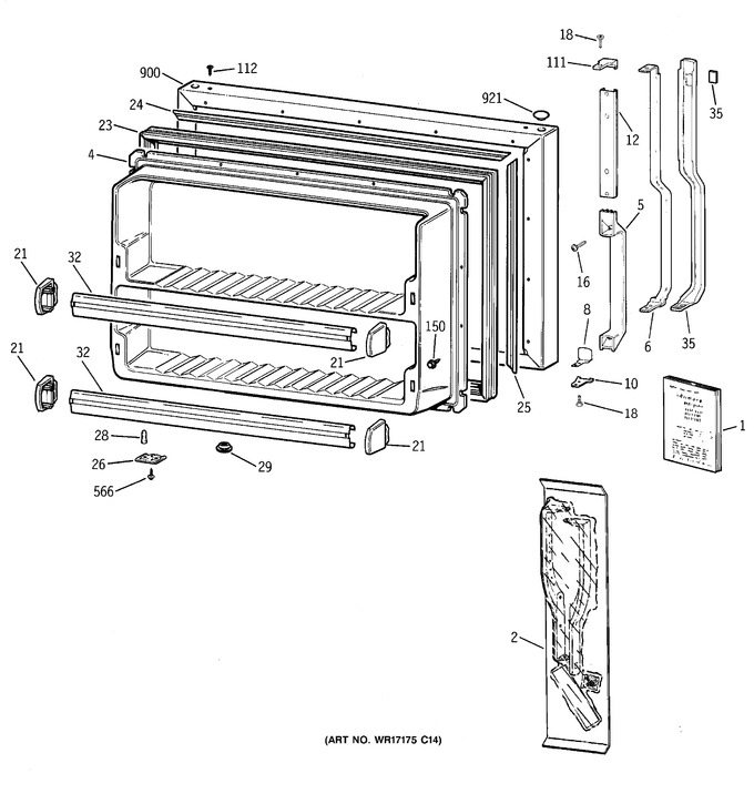 Diagram for TBM18GADARWW