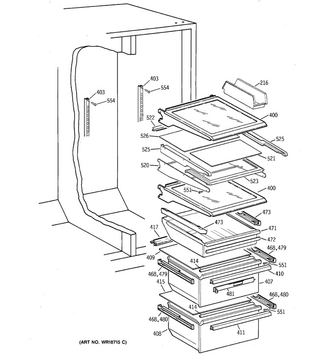 Diagram for TFX26CPDACC