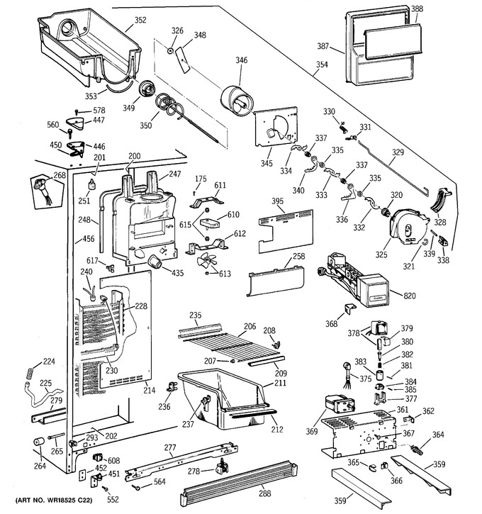 Diagram for TFX26ZPDACC