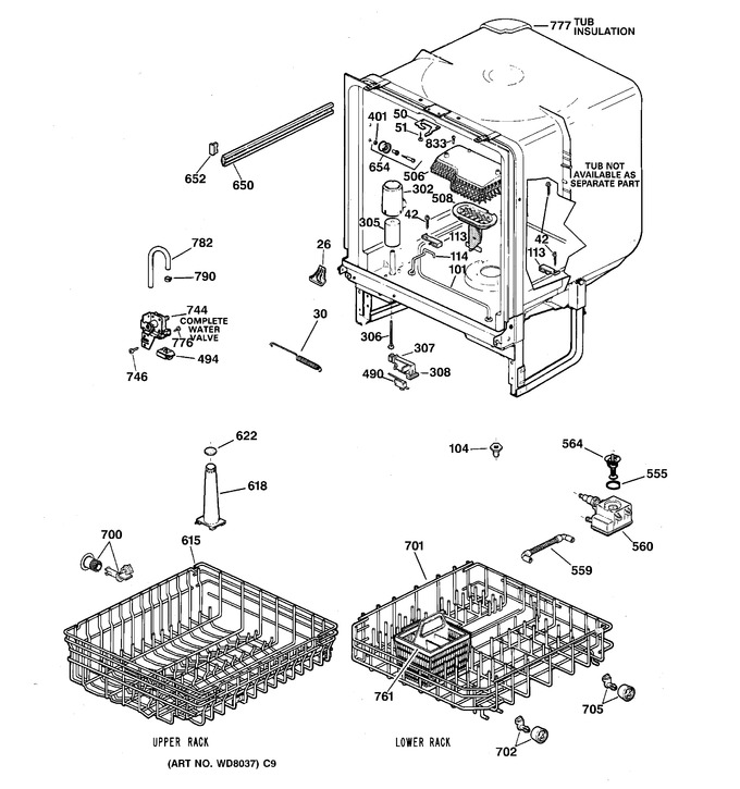 Diagram for GSC3400Z03BL