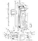 Diagram for 1 - Freezer Door