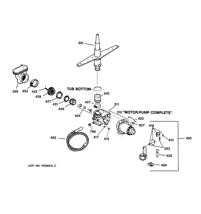 Diagram for GSD3220ZZ4BB