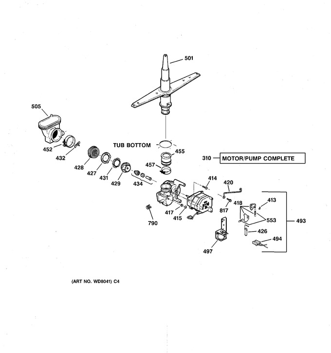 Diagram for GSD3725F00BB