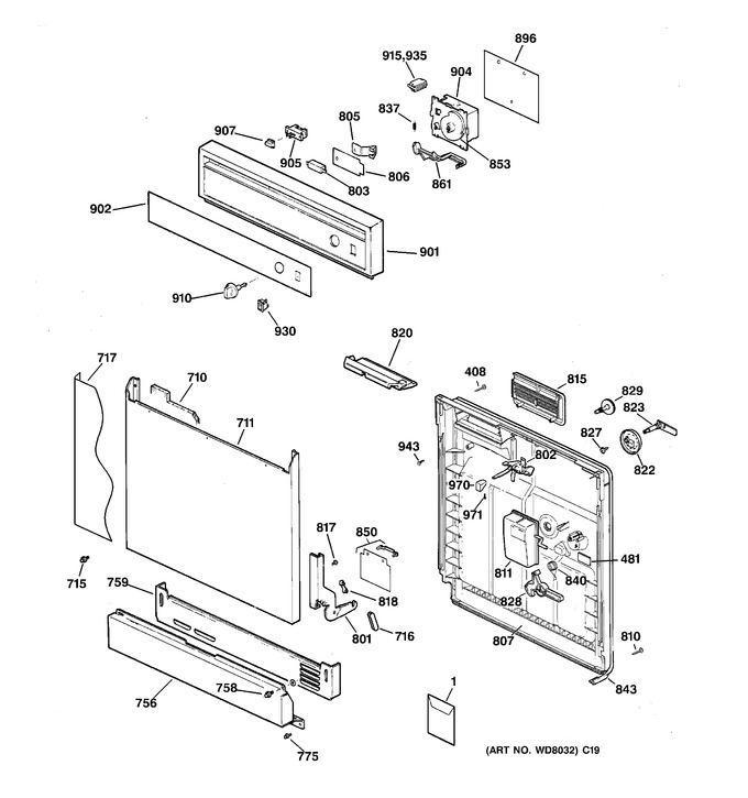 Diagram for GSD2422F00BB