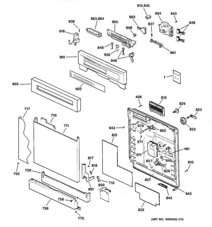 Diagram for ZBD4500D01SS