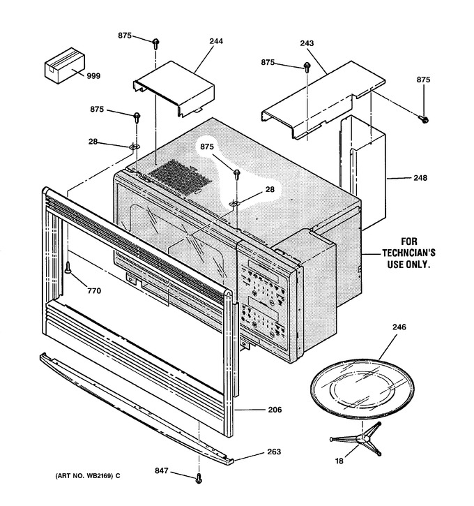 Diagram for JTP85WA3WW