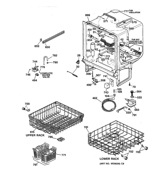 Diagram for GSD3755F00CC