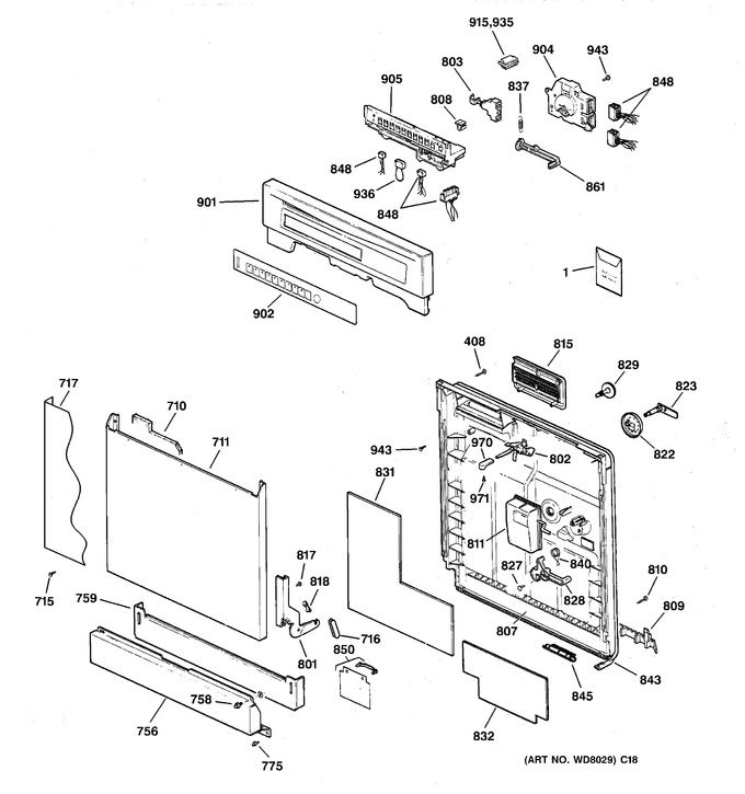 Diagram for GSD5134D02WW