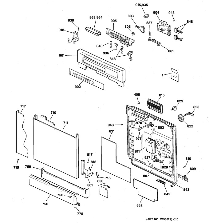Diagram for EDW2060F02SS